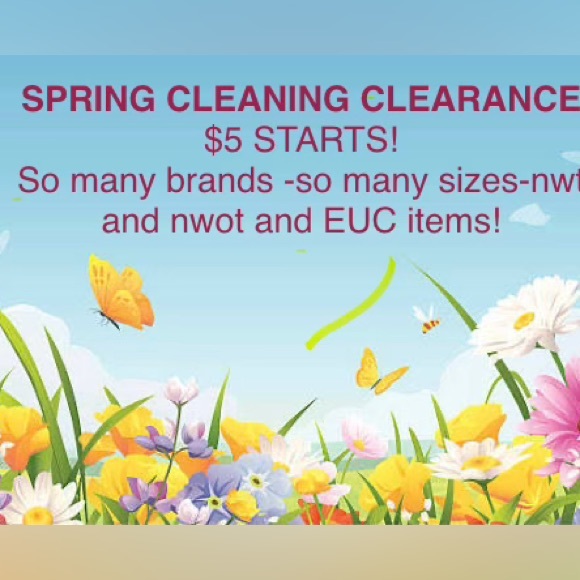 March 5 12:30pm pst $5 SPRING CLEANING CLEARANCE SHOW-many brands and sizes! - Picture 5 of 5